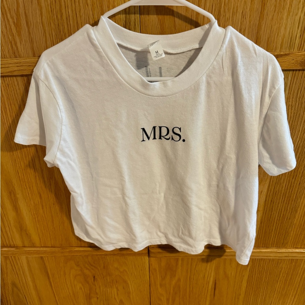 Uncommon James cropped t shirt